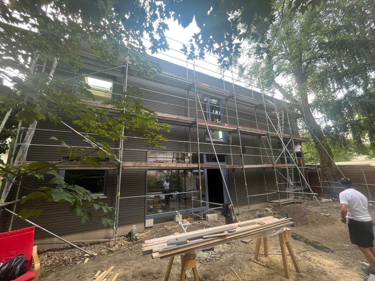 Das Haus im Gerüst, Sommer 2024