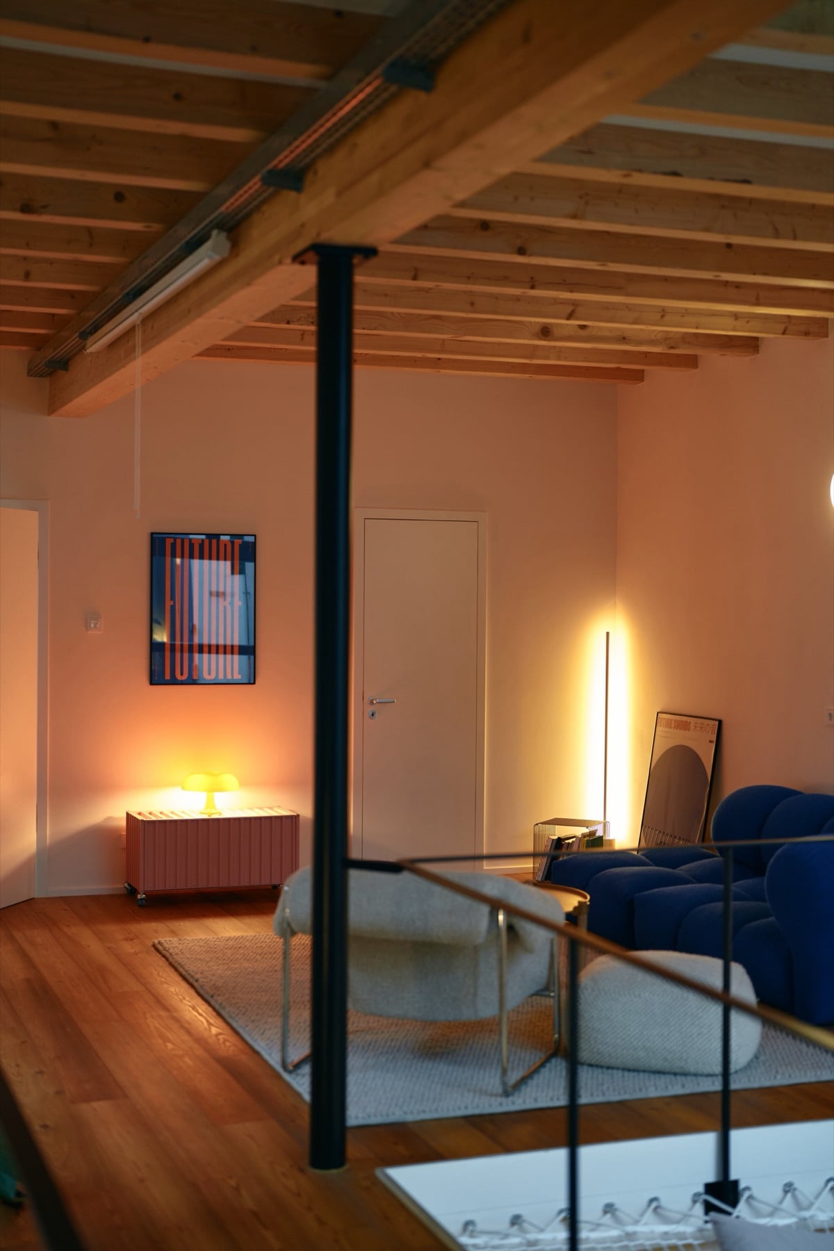 Das Loft am Abend