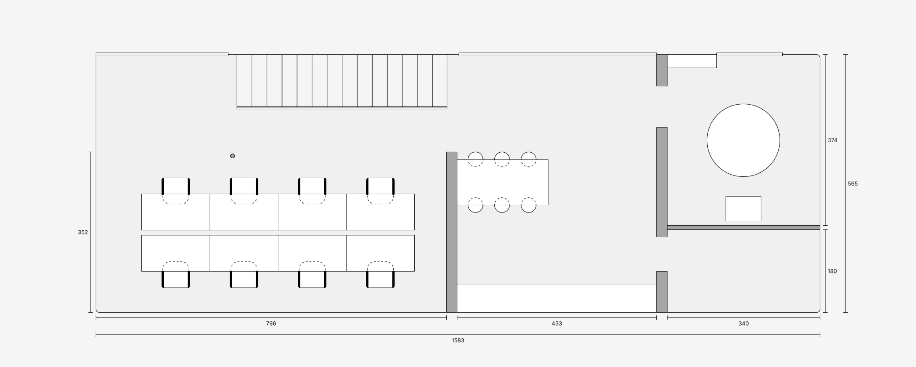 Erdgeschoss, Planung