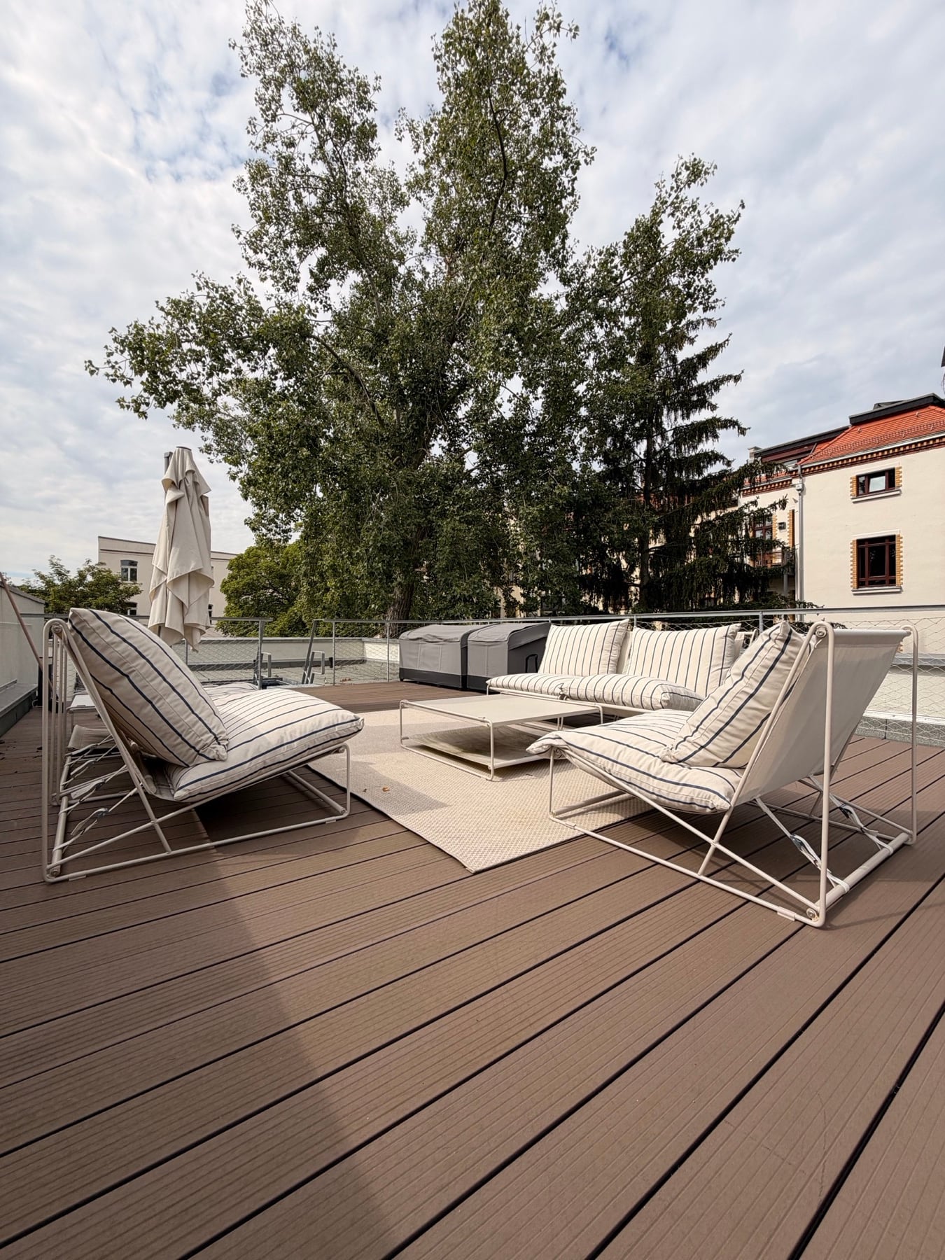 Die Dachterrasse heute